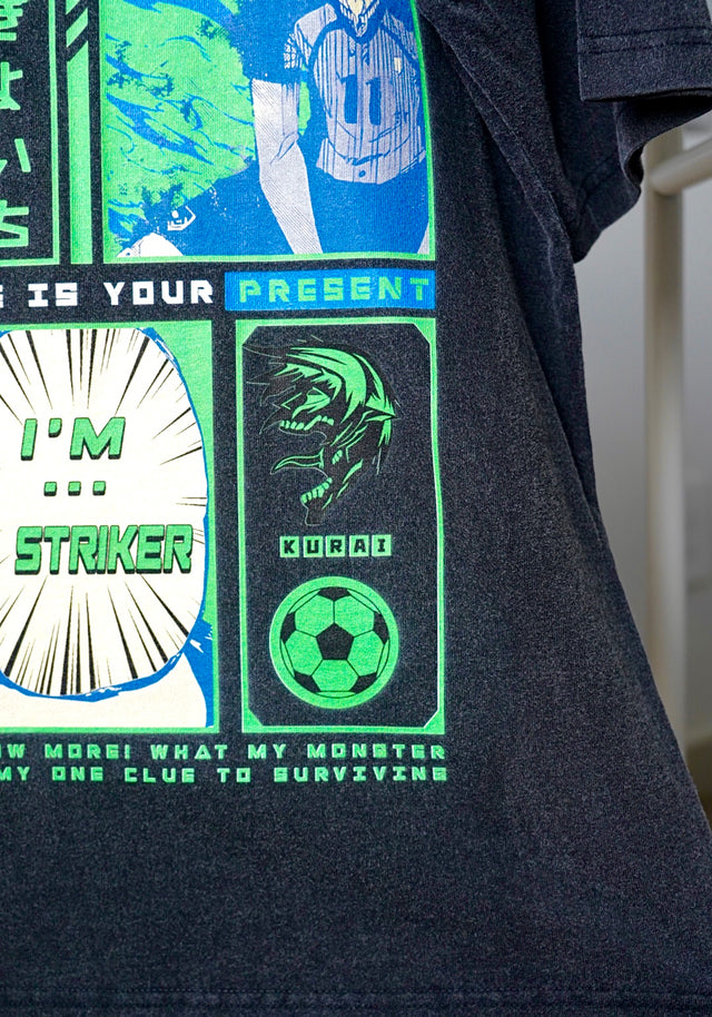 Striker Vintage T-Shirt - Blue Lock